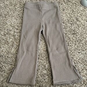 Cat & Jack Ribbed Gray Leggings